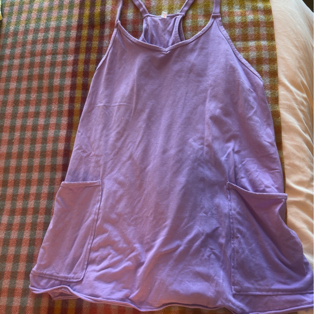Purple Sleeveless Top